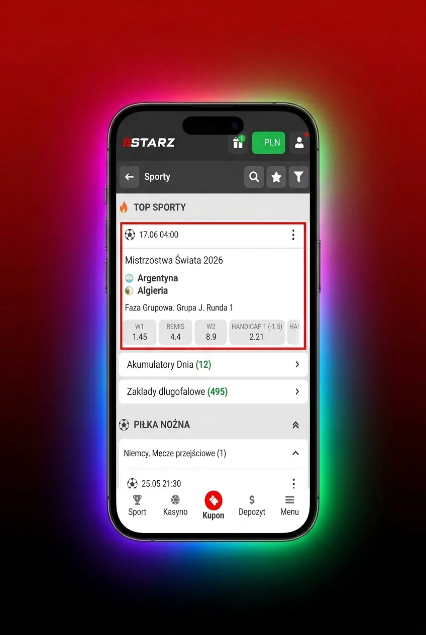 Instrukcja stawiania zakładów sportowych na 888starz krok po kroku na komputerze i aplikacji mobilnej