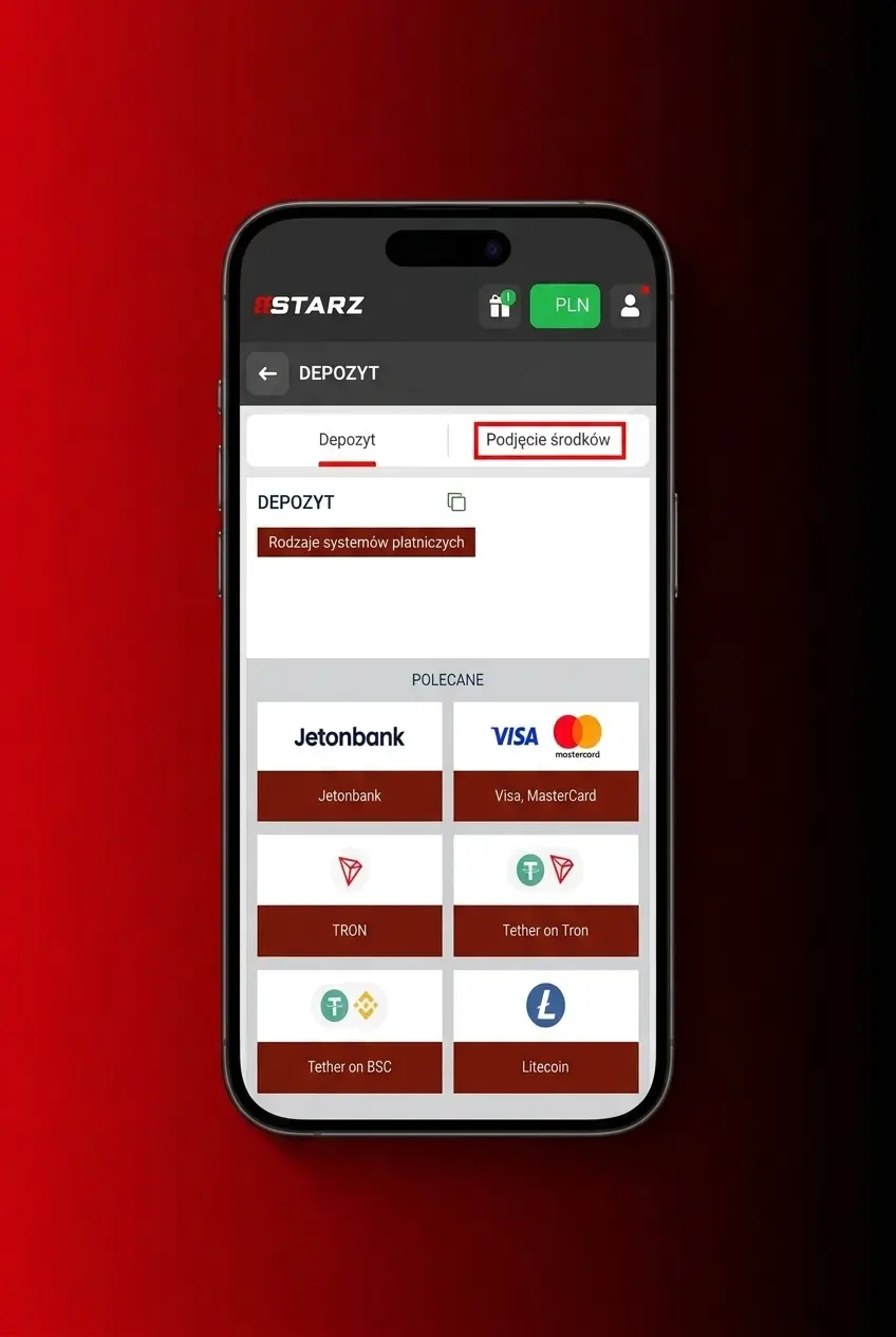 Instrukcja wypłaty pieniędzy z 888starz – kroki od logowania do zatwierdzenia wniosku